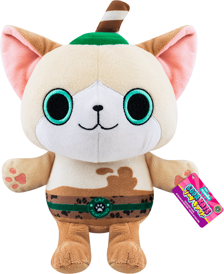 FUN53834 Paka Paka - Cat Pawchino 7" Plush - Funko - Titan Pop Culture