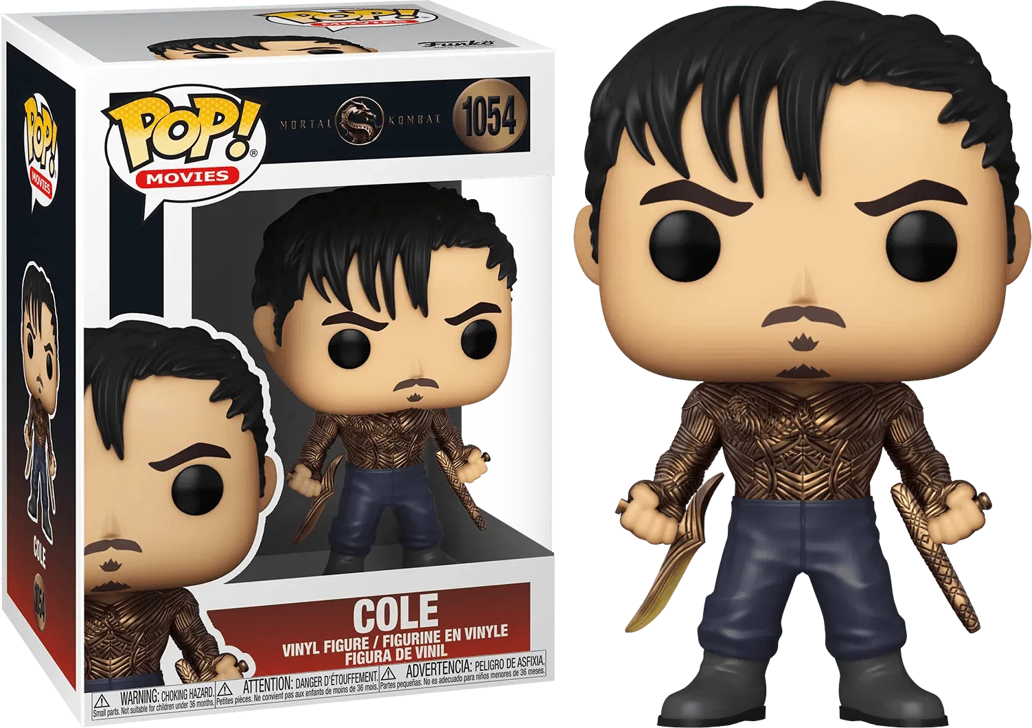 FUN53850 Mortal Kombat (2021) - Cole Metallic Pop! Vinyl - Funko - Titan Pop Culture