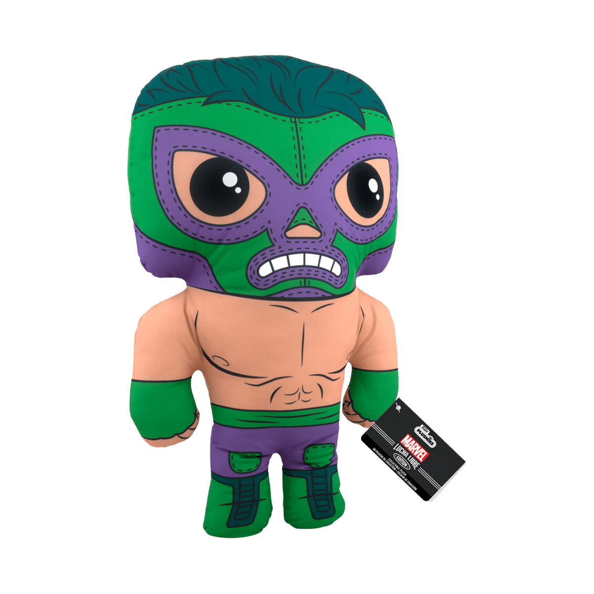 FUN53885 Marvel Lucha Libre - El Furioso 17" Plush - Funko - Titan Pop Culture