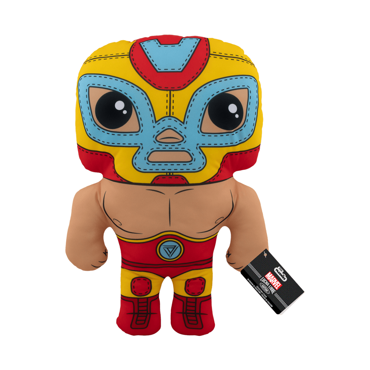 FUN53886 Iron Man - Luchadore Iron Man 17" Plush - Funko - Titan Pop Culture