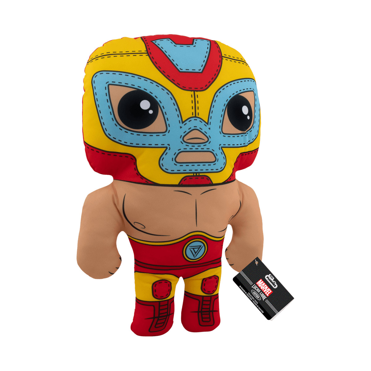 FUN53886 Iron Man - Luchadore Iron Man 17" Plush - Funko - Titan Pop Culture