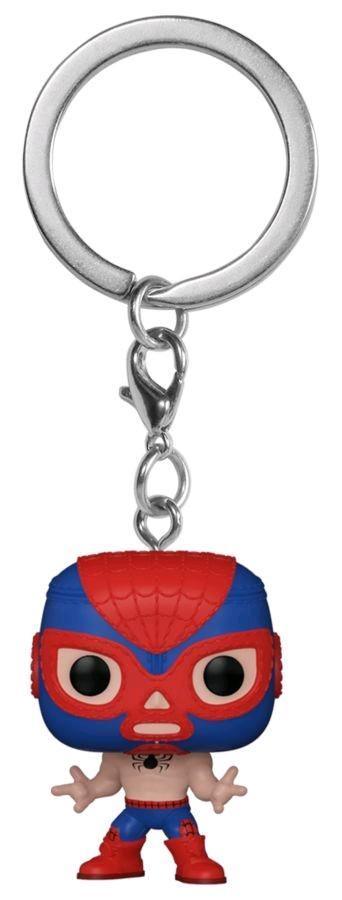 FUN53890 Marvel Lucha Libre - El Aracno Pocket Pop! Keychain - Funko - Titan Pop Culture