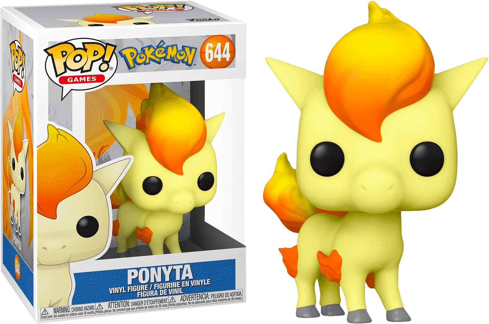 FUN54028 Pokemon - Ponyta Pop! Vinyl - Funko - Titan Pop Culture