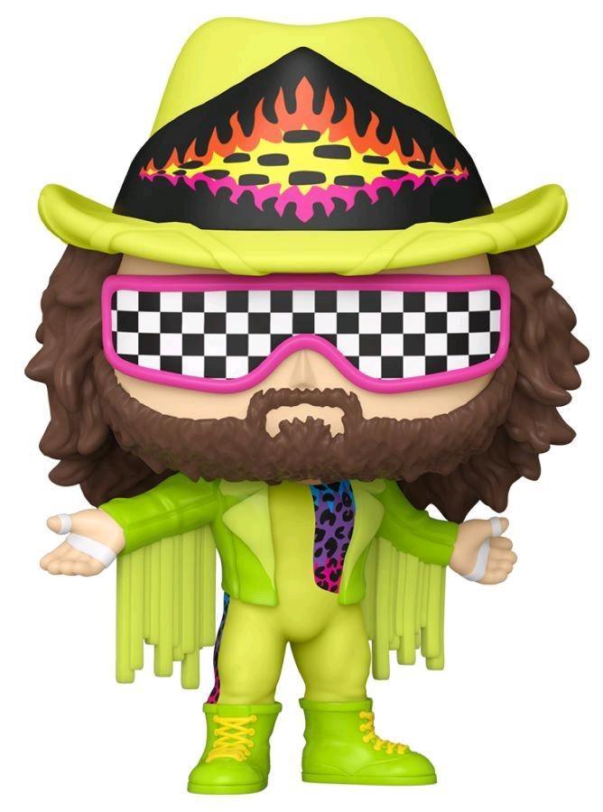 FUN54294 WWE - Macho Man Green US Exclusive Pop! Vinyl [RS] - Funko - Titan Pop Culture