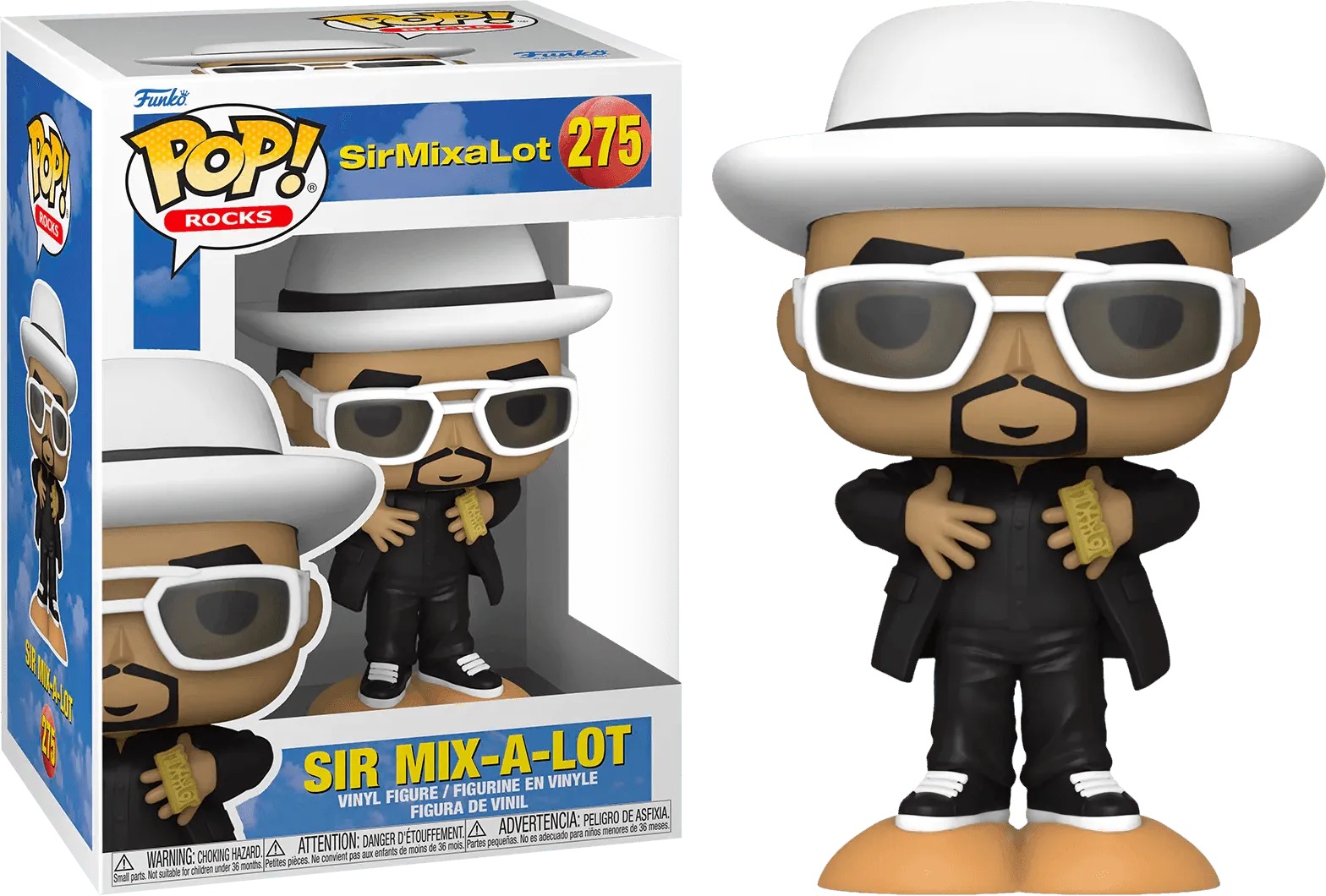 FUN54312 Sir Mix-a-Lot - Sir Mix-a-Lot Pop! Vinyl - Funko - Titan Pop Culture