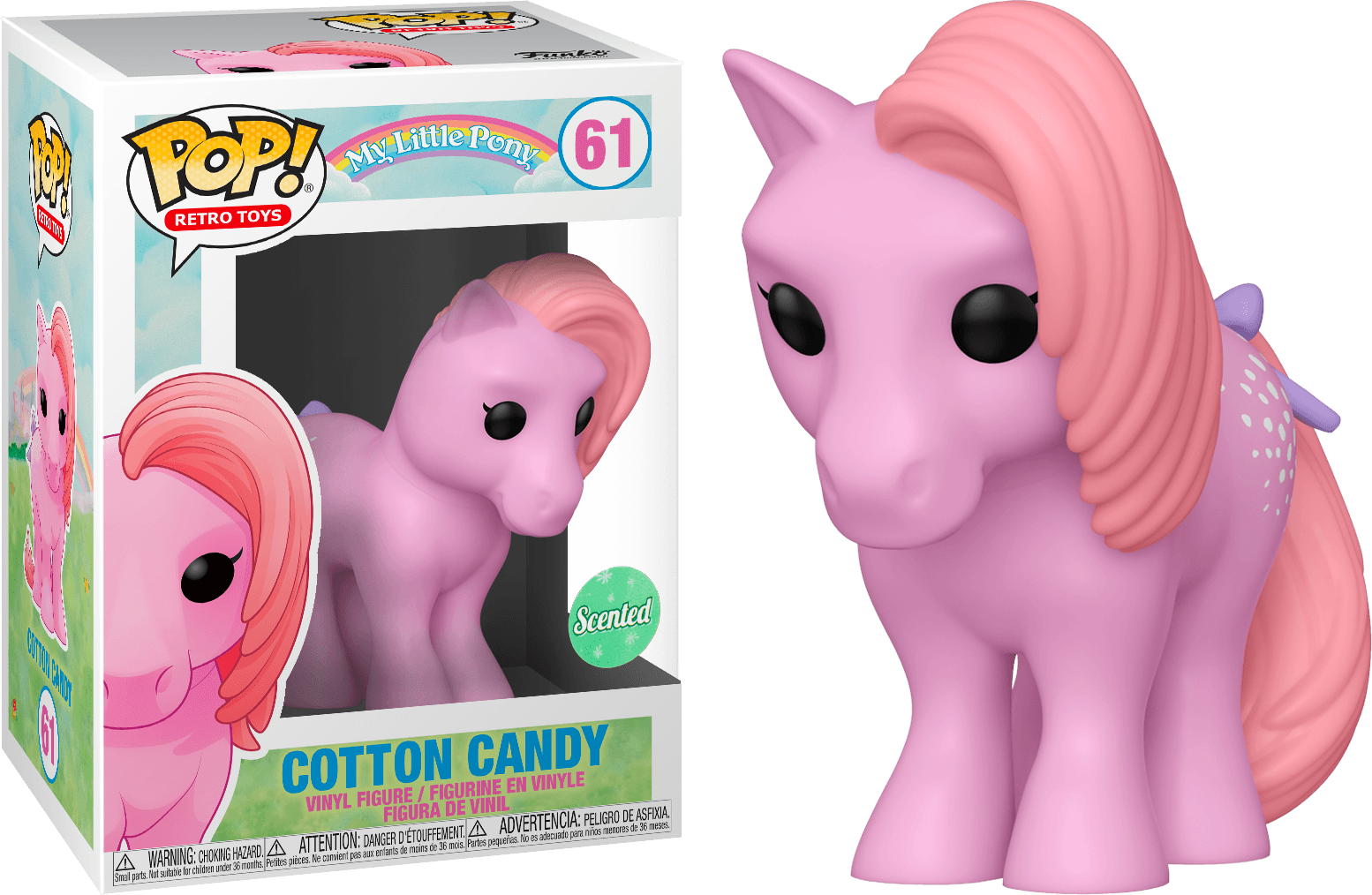 FUN54321 My Little Pony - Cotton Candy Scented Pop! Vinyl - Funko - Titan Pop Culture