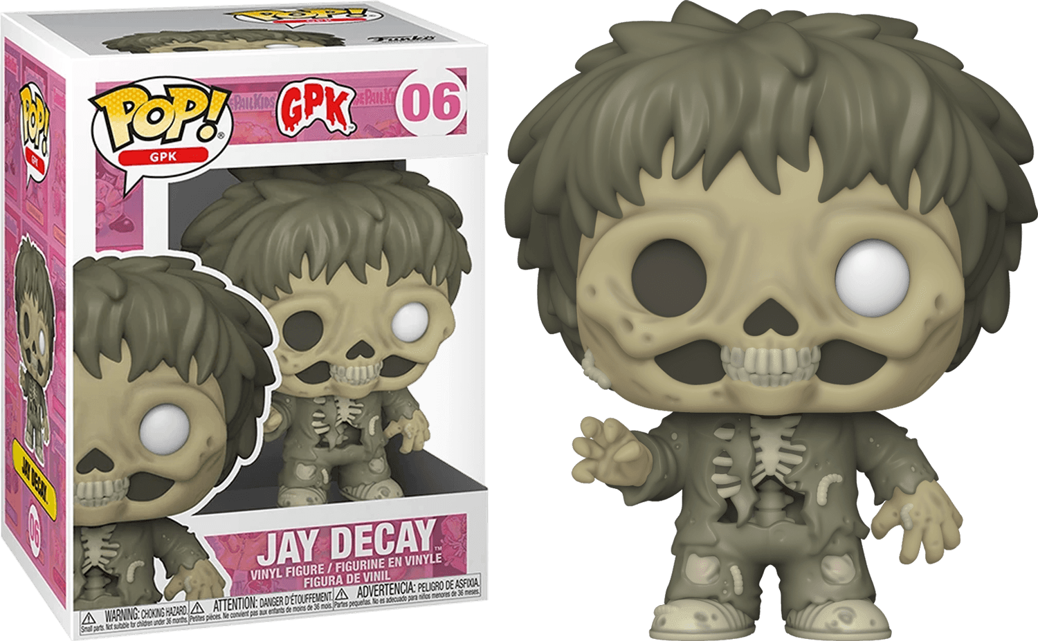 FUN54344 Garbage Pail Kids - Jay Decay Pop! Vinyl - Funko - Titan Pop Culture