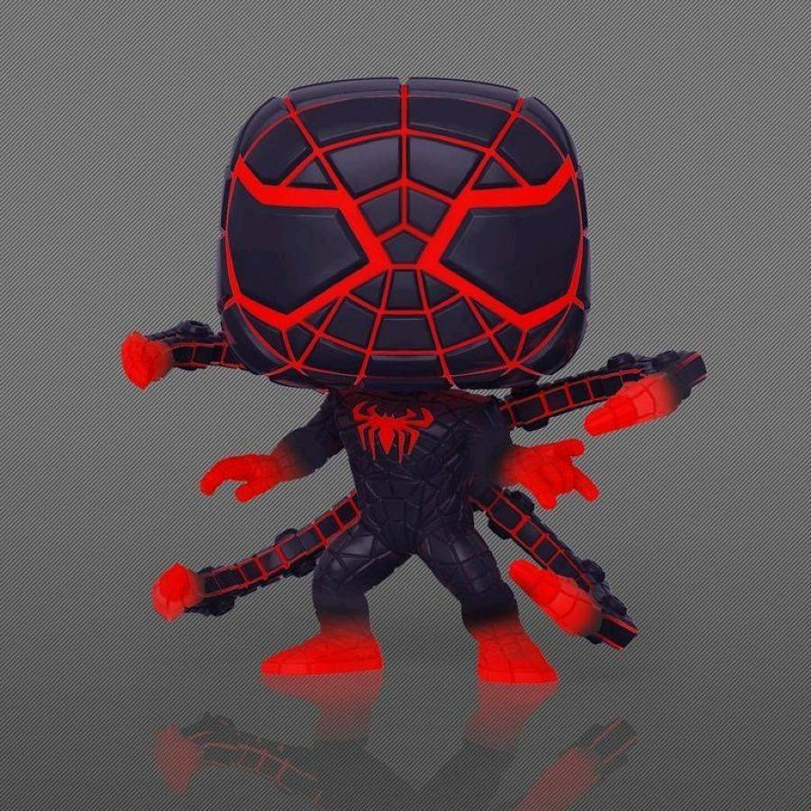FUN54436 Marvel's Spider-Man: Miles Morales - Programmable Matter Suit Glow US Exclusive Pop! Vinyl [RS] - Funko - Titan Pop Culture