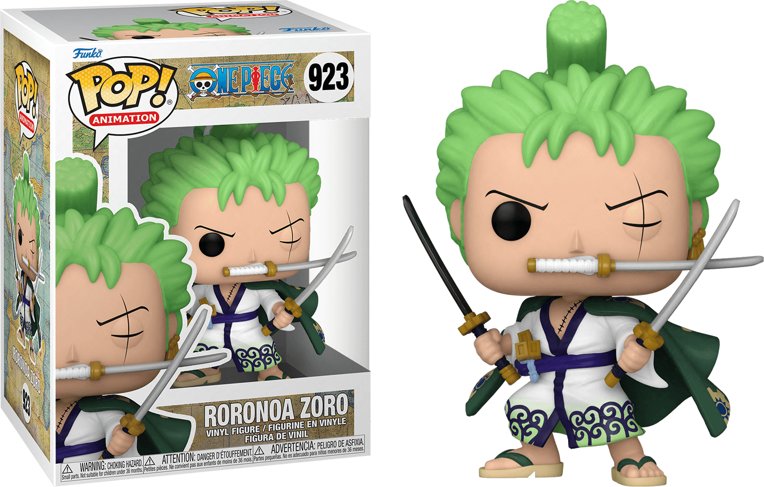 FUN54462 One Piece - Roronoa Zoro Pop! Vinyl - Funko - Titan Pop Culture