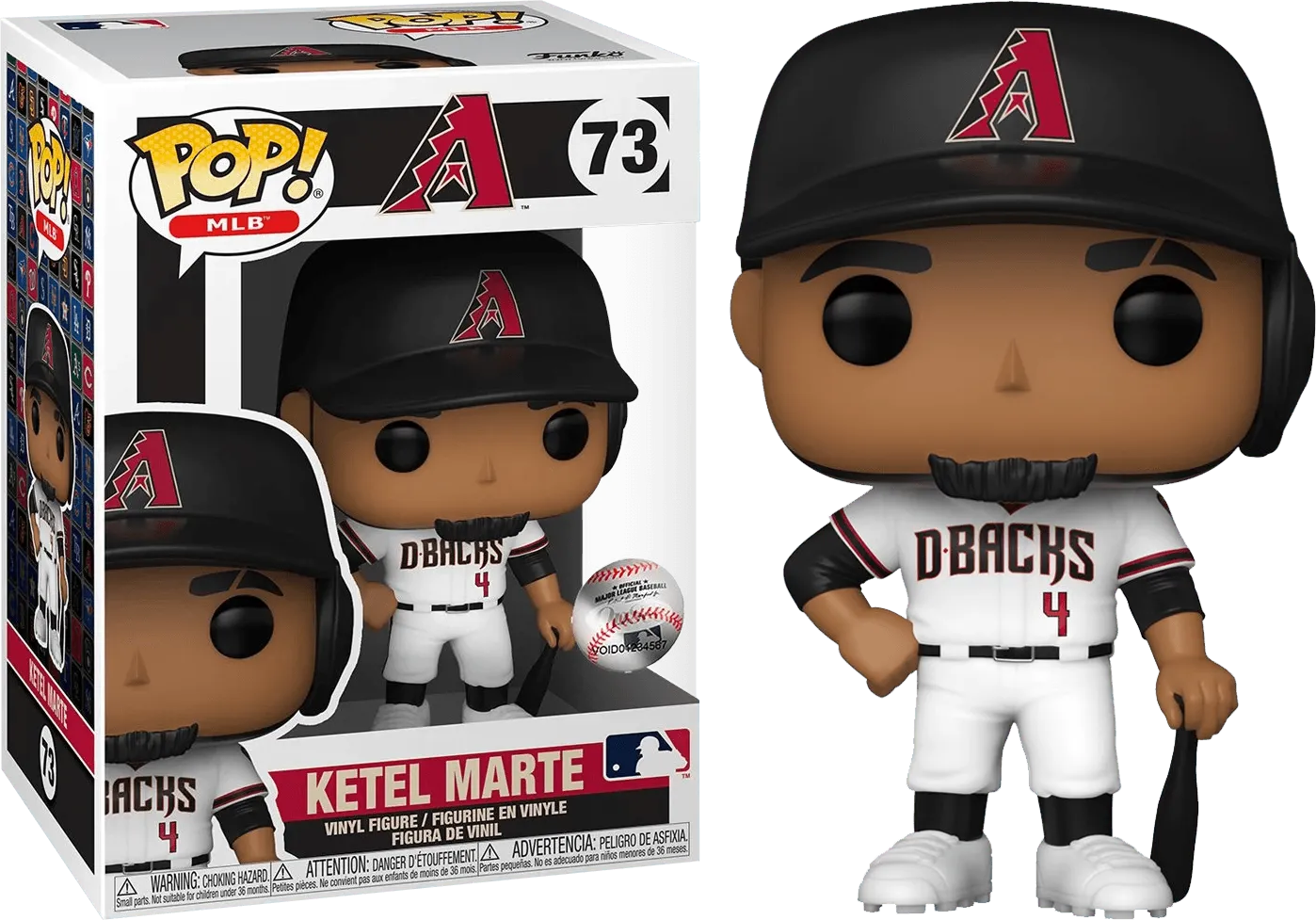 FUN54675 MLB: Diamondbacks - Ketel Marte (Home) Pop! Vinyl - Funko - Titan Pop Culture