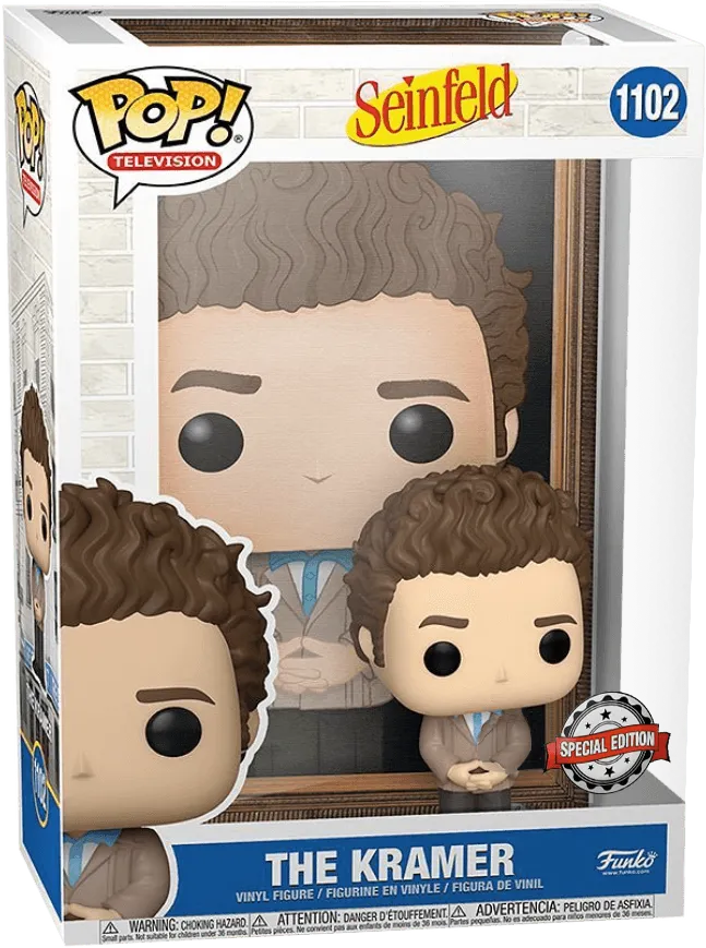 FUN54686 Seinfeld - The Kramer Black Velvet Pop! Moment - Funko - Titan Pop Culture