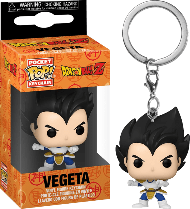 FUN54733 Dragon Ball Z - Vegeta Pocket Pop! Keychain - Funko - Titan Pop Culture