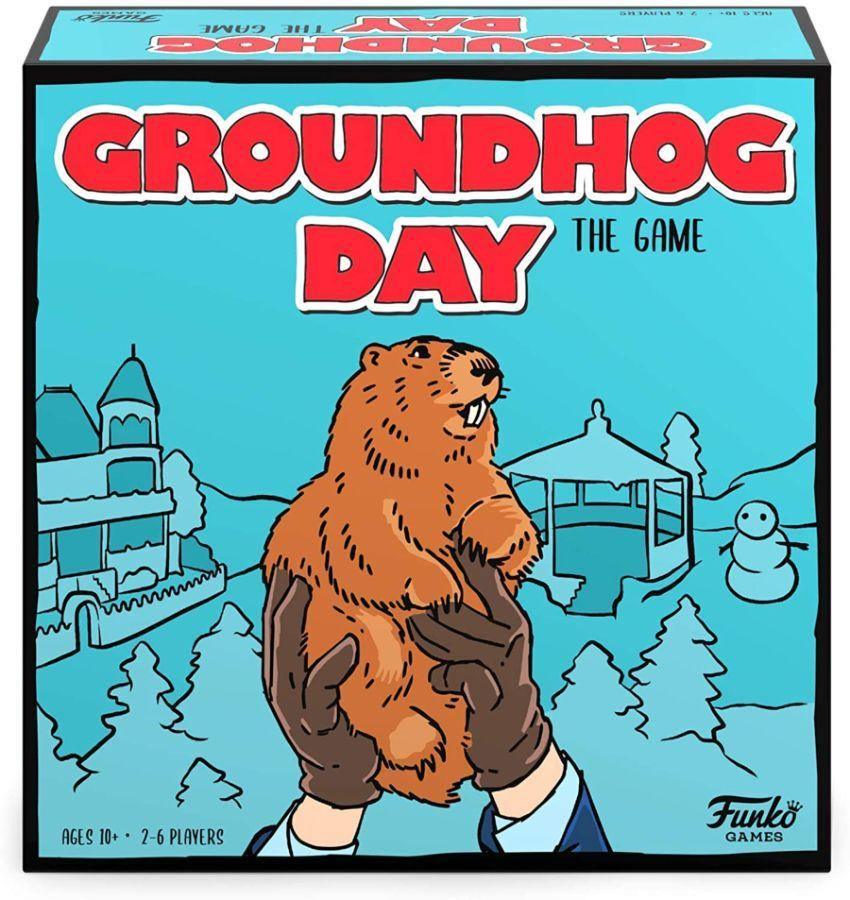 FUN54751 Groundhog Day - The Game & Punxsutawney Phil Flocked Pop! Vinyl Bundle - Funko - Titan Pop Culture