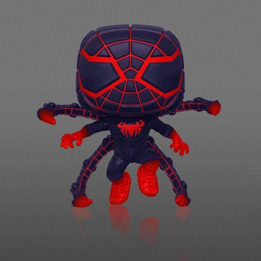 FUN55050 Marvel's Spider-Man: Miles Morales - Programmable Matter Pose Glow US Exclusive Pop! Vinyl [RS] - Funko - Titan Pop Culture