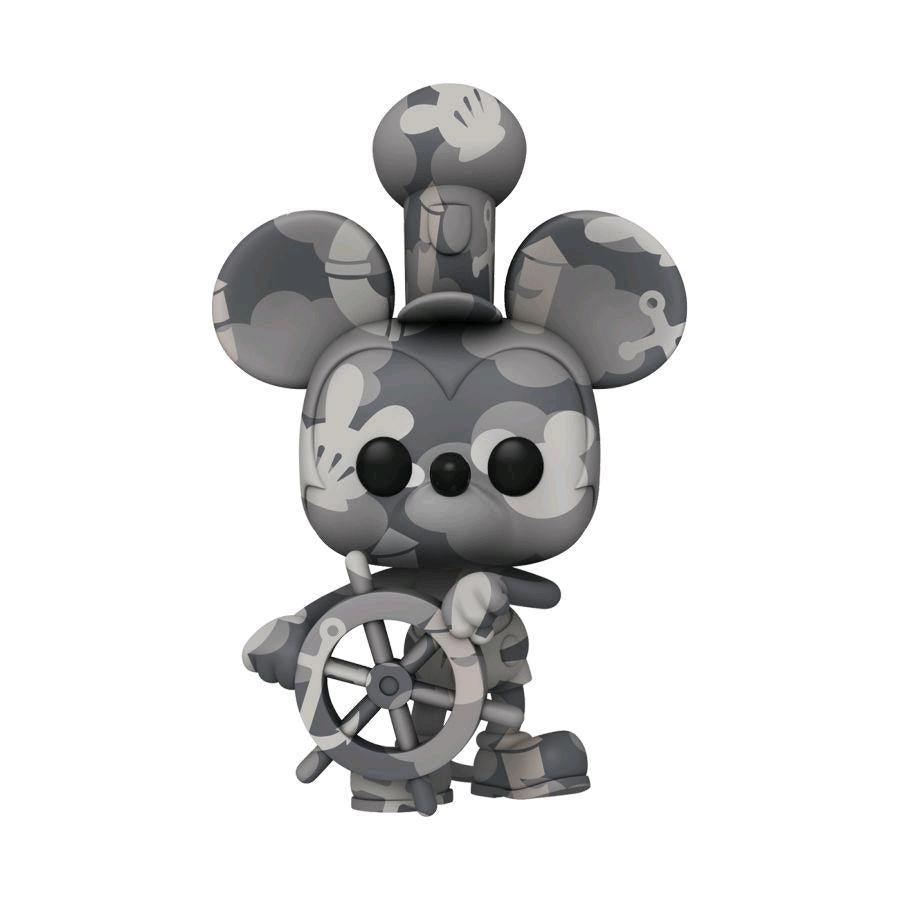 FUN55053 Disney - Steamboat Willie (Artist) US Exclusive Pop! with Protector [RS] - Funko - Titan Pop Culture