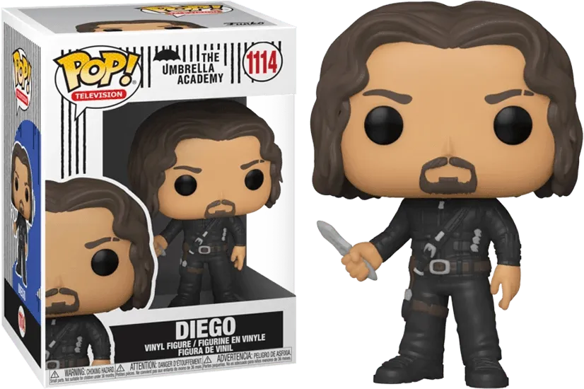 FUN55068 Umbrella Academy - Diego Hargreaves (Season 2) Pop! Vinyl - Funko - Titan Pop Culture