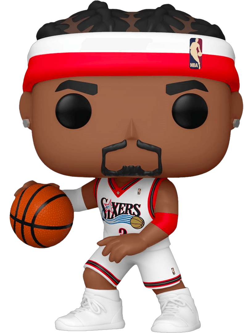 FUN55215 NBA: Legends - Allen Iverson (Sixers Home) Pop! Vinyl - Funko - Titan Pop Culture