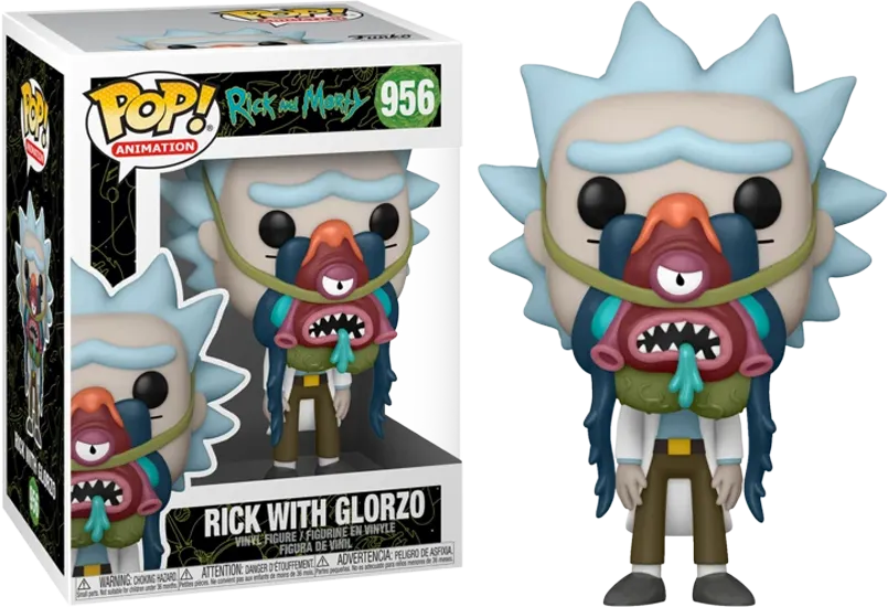 FUN55250 Rick and Morty - Rick with Glorzo Pop! Vinyl - Funko - Titan Pop Culture