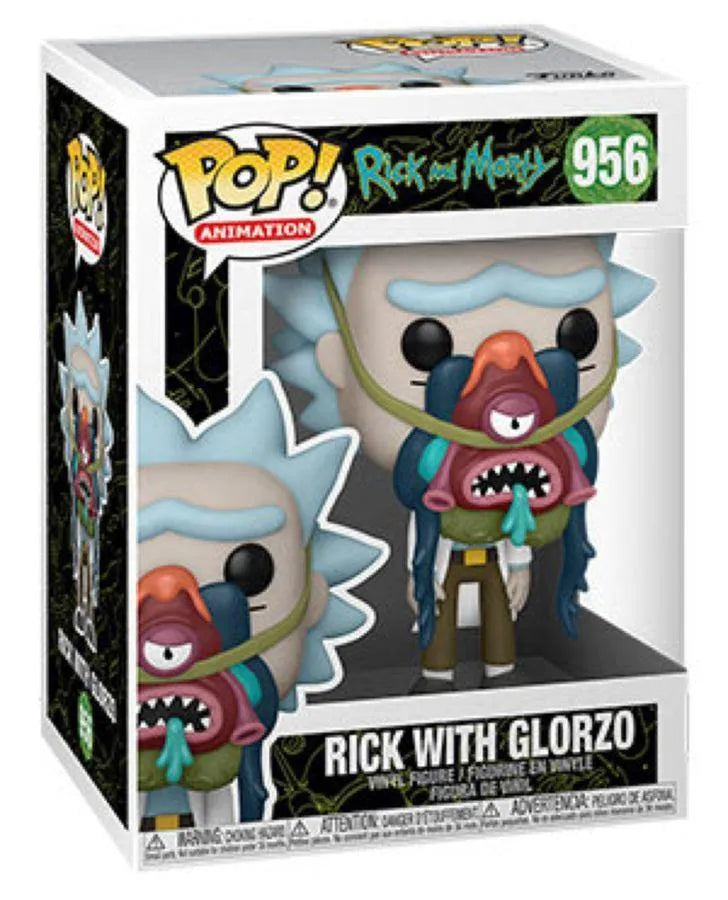 FUN55250 Rick and Morty - Rick with Glorzo Pop! Vinyl - Funko - Titan Pop Culture