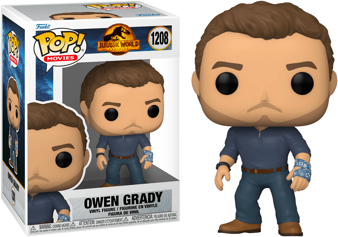 FUN55295 Jurassic World 3: Dominion - Owen Grady Pop! Vinyl - Funko - Titan Pop Culture