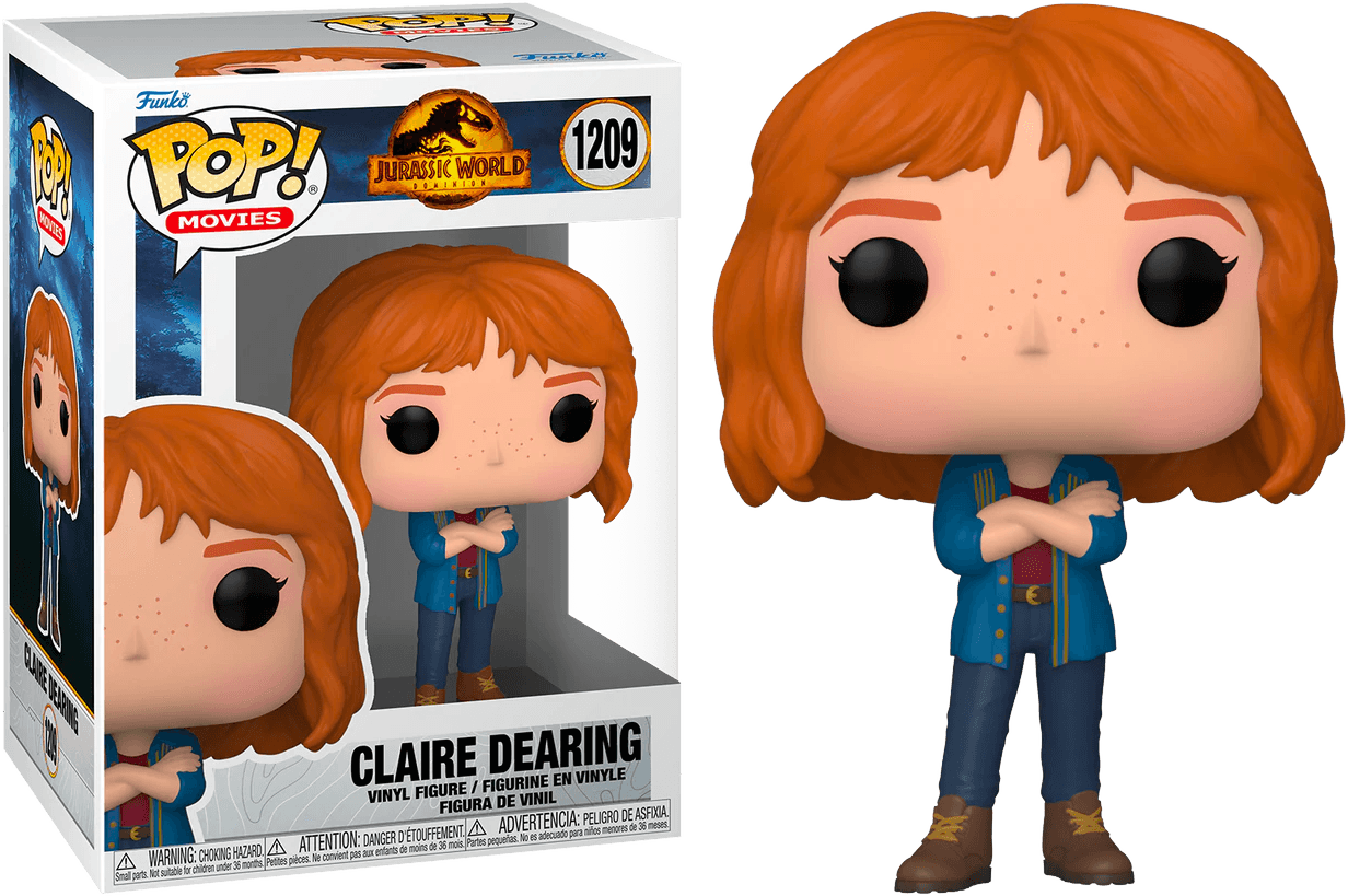 FUN55296 Jurassic World 3: Dominion - Claire Dearing Pop! Vinyl - Funko - Titan Pop Culture