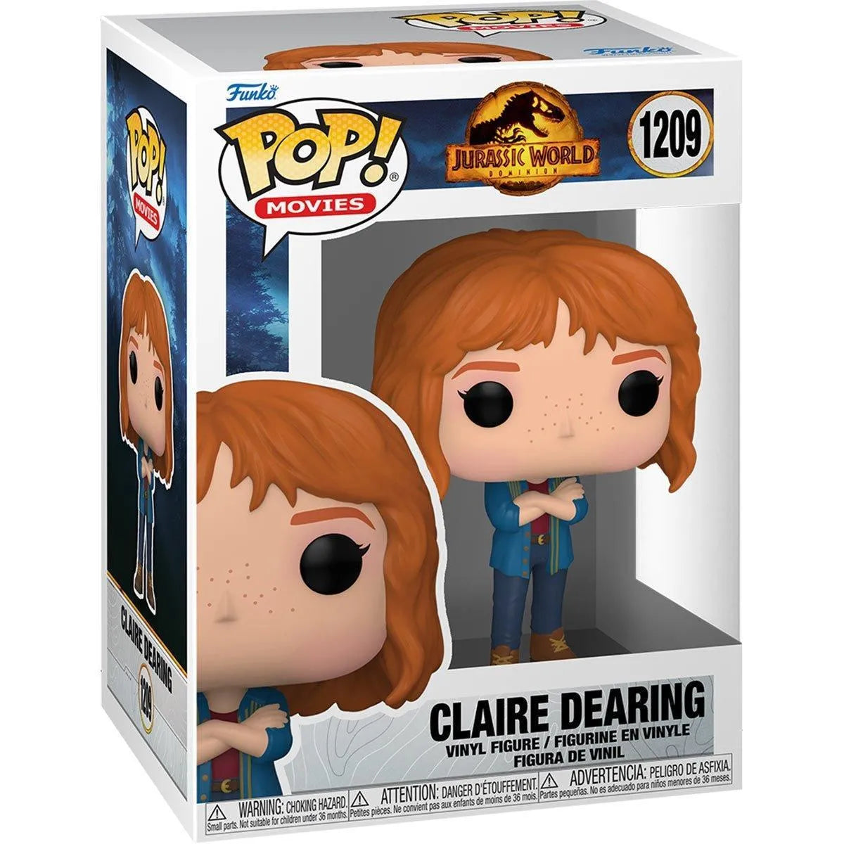 FUN55296 Jurassic World 3: Dominion - Claire Dearing Pop! Vinyl - Funko - Titan Pop Culture