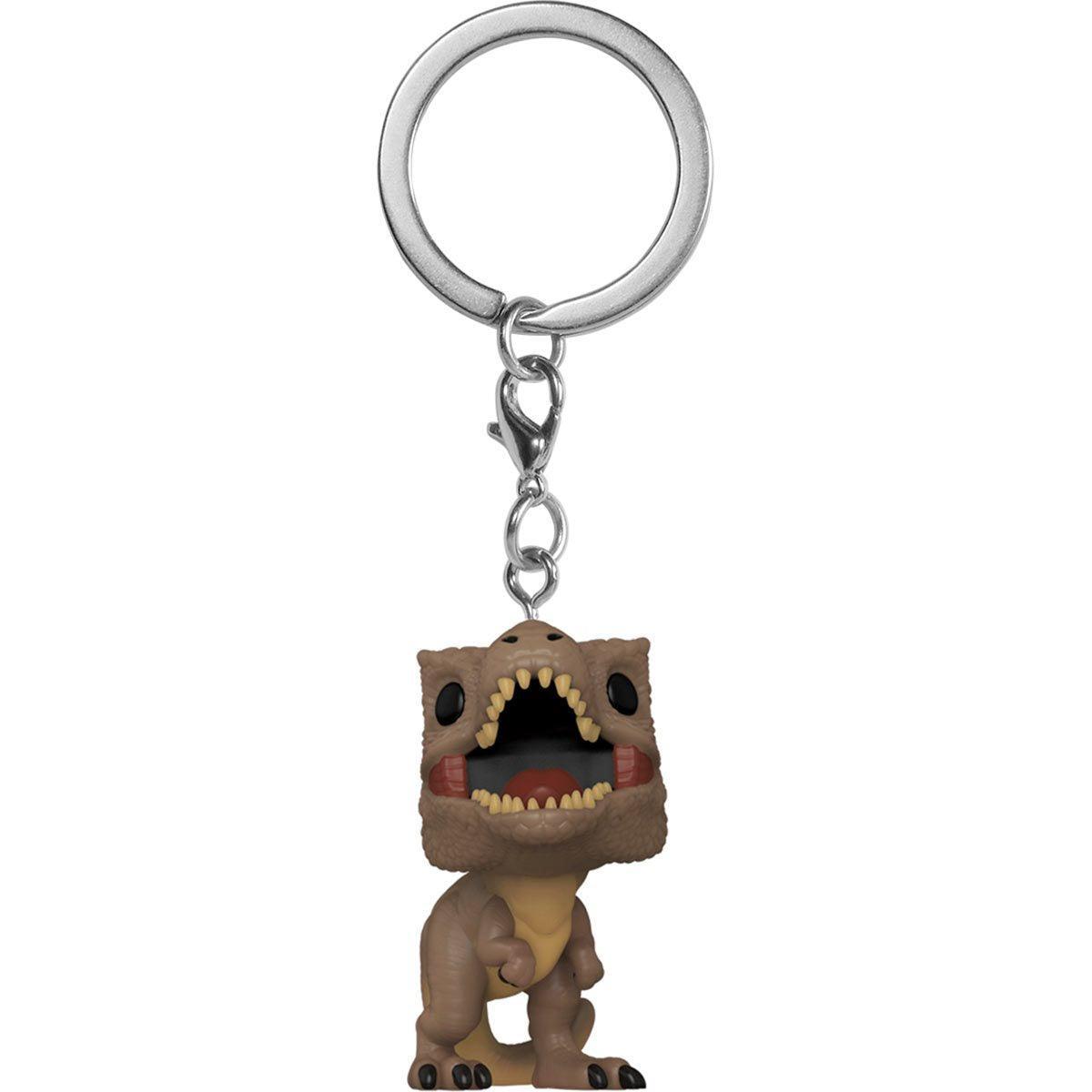 FUN55300 Jurassic World 3: Dominion - T.Rex Pocket Pop! Keychain - Funko - Titan Pop Culture