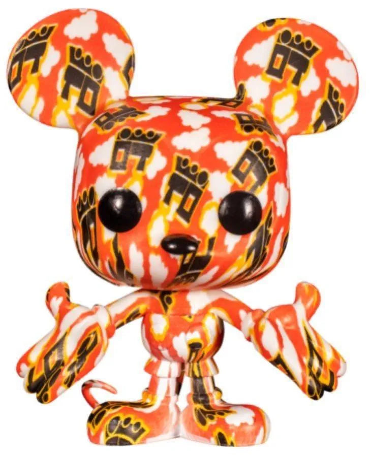 FUN55469 Mickey Mouse - Mickey Mouse (artist series) US Exclusive Pop! Vinyl [RS] with Protector - Funko - Titan Pop Culture