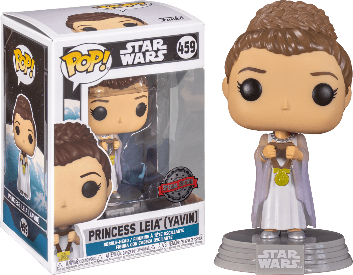 FUN55499 Star Wars: Across the Galaxy - Leia Ceremony US Exclusive Pop! Vinyl [RS] - Funko - Titan Pop Culture