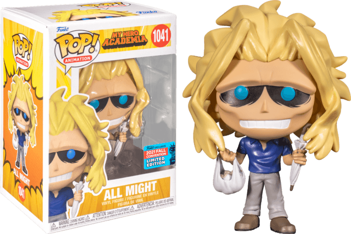 FUN55517 My Hero Academia - All Might Umbrella NYCC 2021 US Exclusive Pop! Vinyl [RS] - Funko - Titan Pop Culture