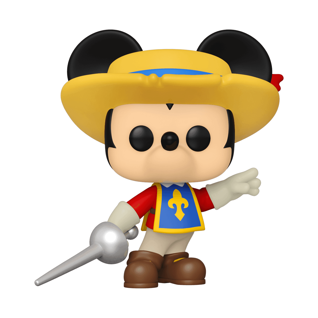 FUN55536 Disney's The Three Musketeers - Mickey Mouse SDCC 2021 US Exclusive Pop! Vinyl [RS] - Funko - Titan Pop Culture