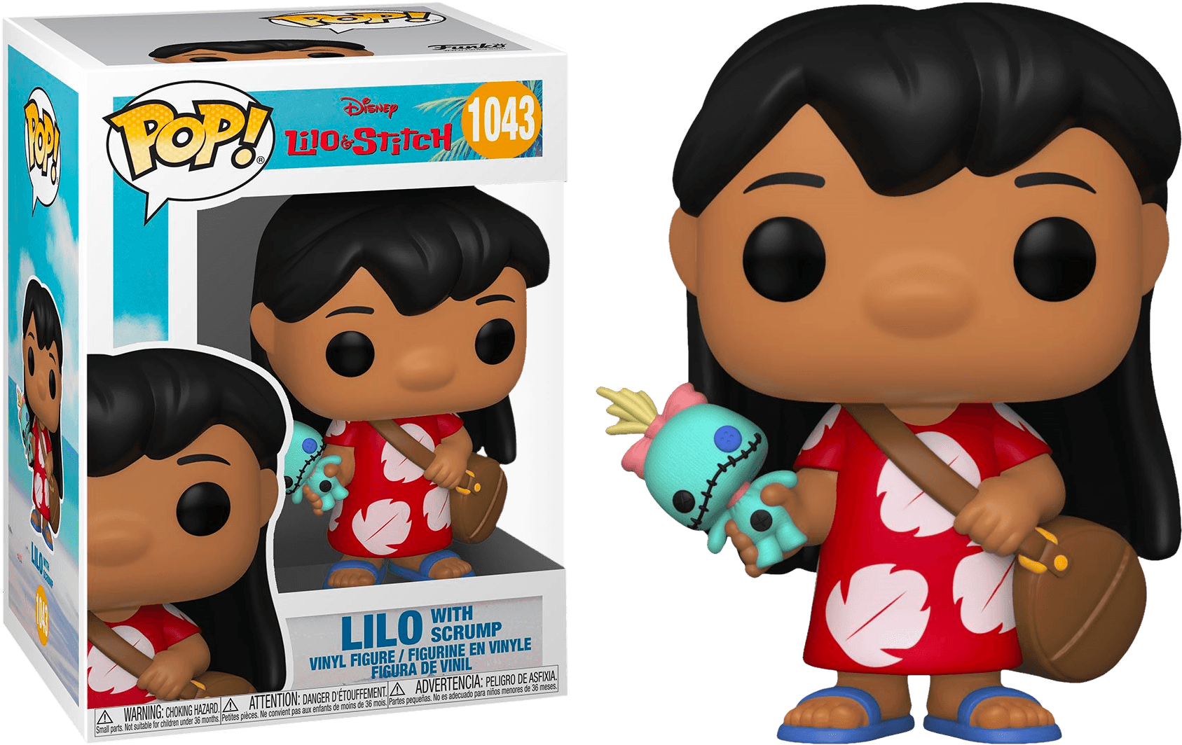 FUN55614 Lilo and Stitch - Lilo with Scrump Pop! Vinyl - Funko - Titan Pop Culture