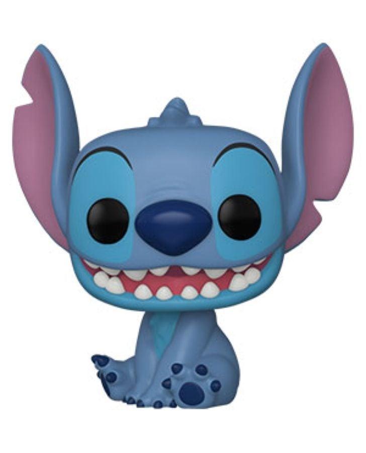 FUN55617 Lilo and Stitch - Stitch Smiling Seated Pop! Vinyl - Funko - Titan Pop Culture