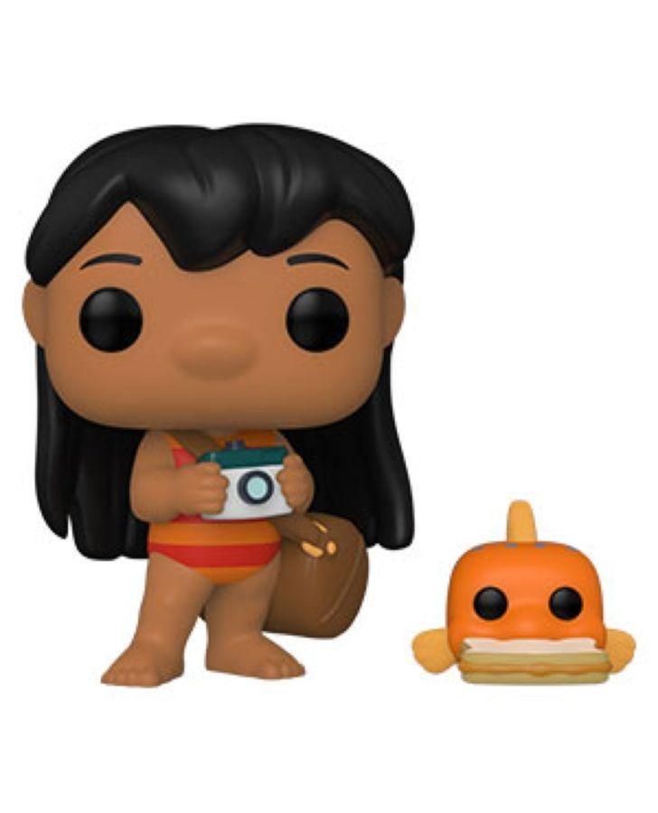 FUN55621 Lilo & Stitch - Lilo with Pudge Pop! Vinyl - Funko - Titan Pop Culture