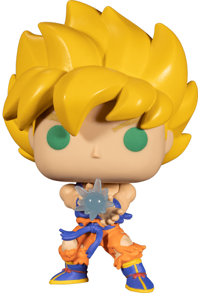 FUN55632 Dragon Ball Z - Super Saiyan Goku with Kamehameha Wave Glow US Exclusive Pop! Vinyl [RS] - Funko - Titan Pop Culture