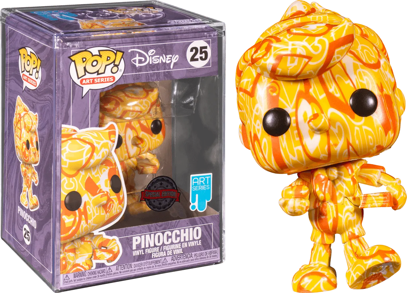 FUN55670 Pinocchio- Pinocchio DTV (Artist) US Exclusive Pop! Vinyl [RS] - Funko - Titan Pop Culture