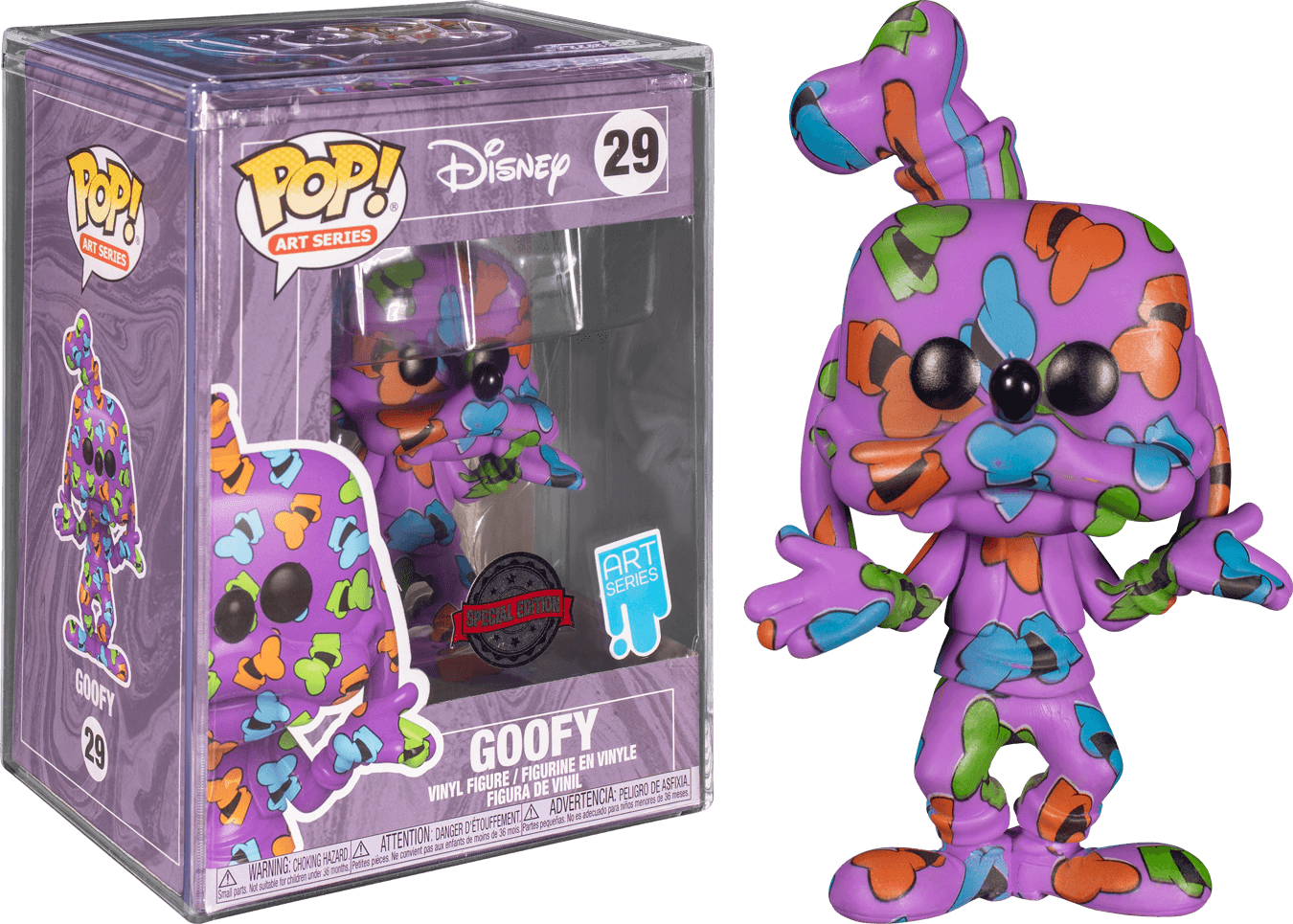 FUN55676 Disney - Goofy (Artist Series) US Exclusive Pop! with Protector [RS] - Funko - Titan Pop Culture