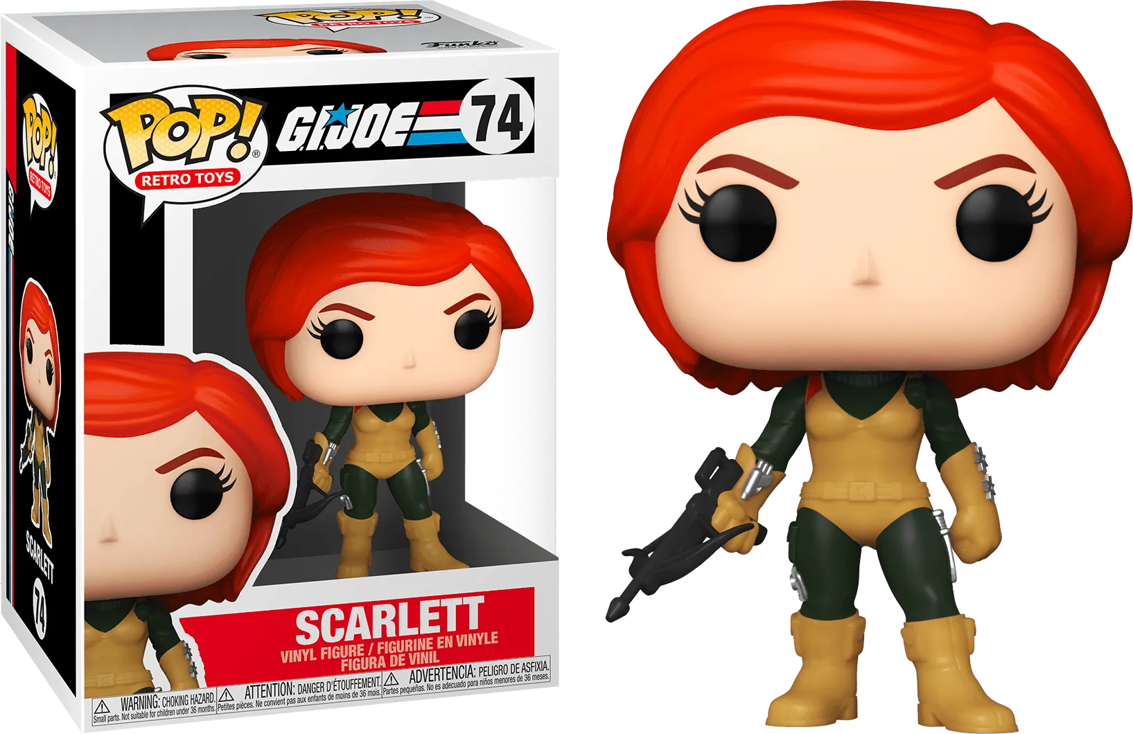 FUN55783 G.I. Joe - Scarlett Pop! Vinyl - Funko - Titan Pop Culture