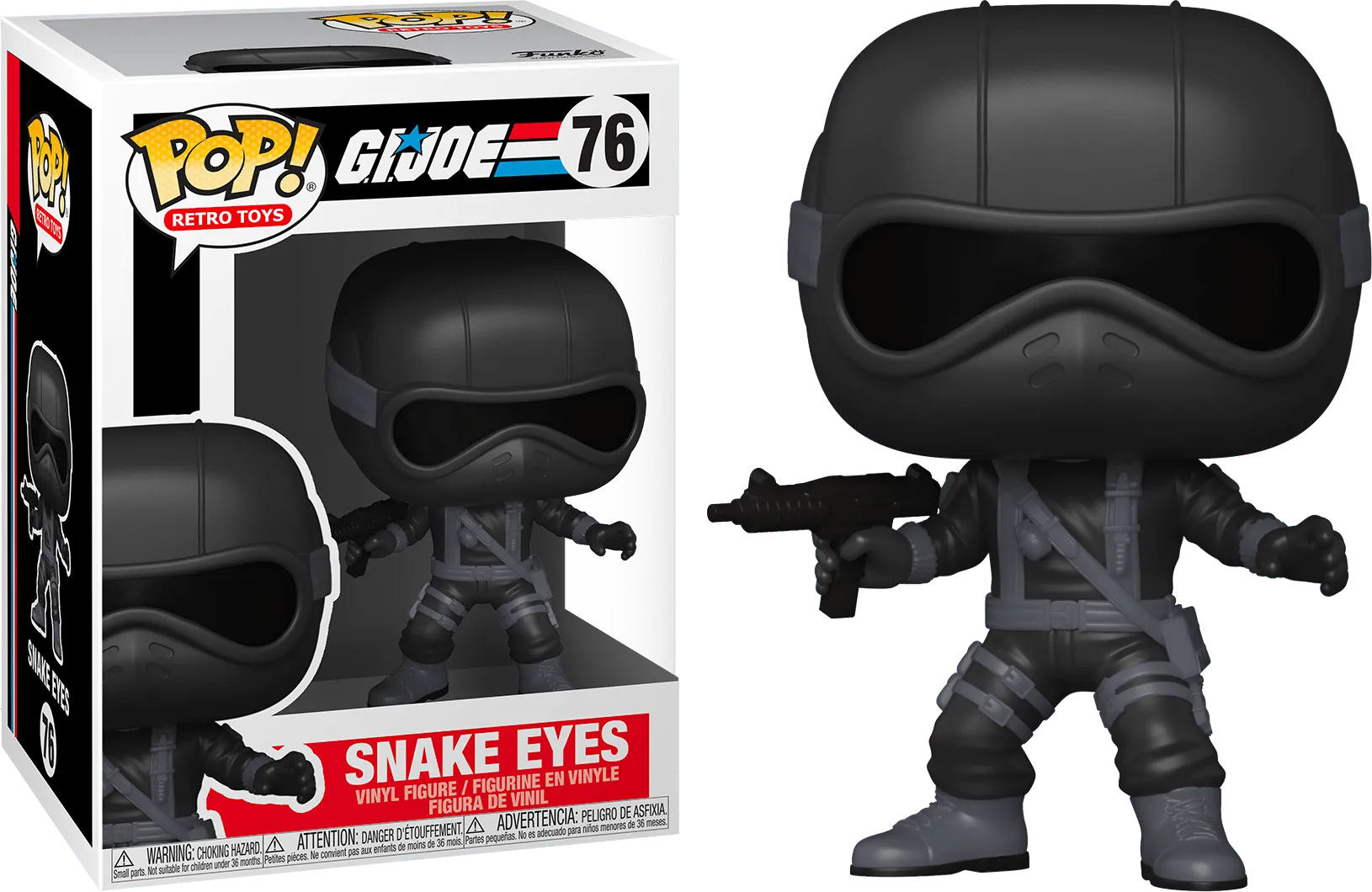 FUN55785 G.I. Joe - Snake Eyes V1 Pop! Vinyl - Funko - Titan Pop Culture