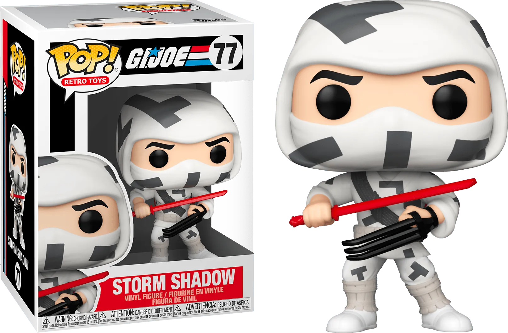 FUN55786 G.I. Joe - Storm Shadow Pop! Vinyl - Funko - Titan Pop Culture