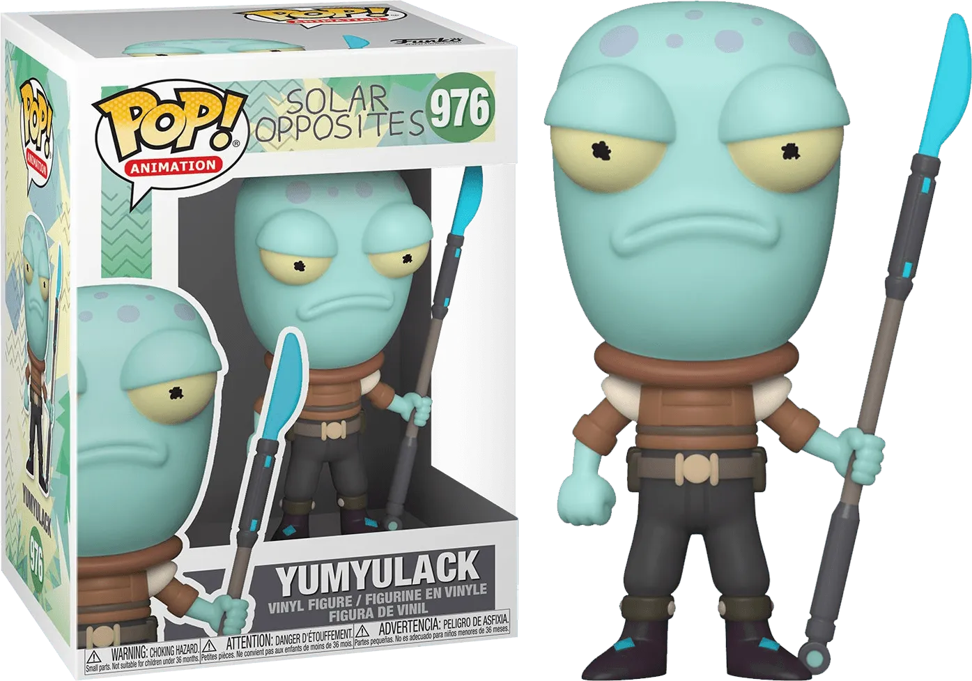 FUN55796 Solar Opposites - Yumyulack Pop! Vinyl - Funko - Titan Pop Culture