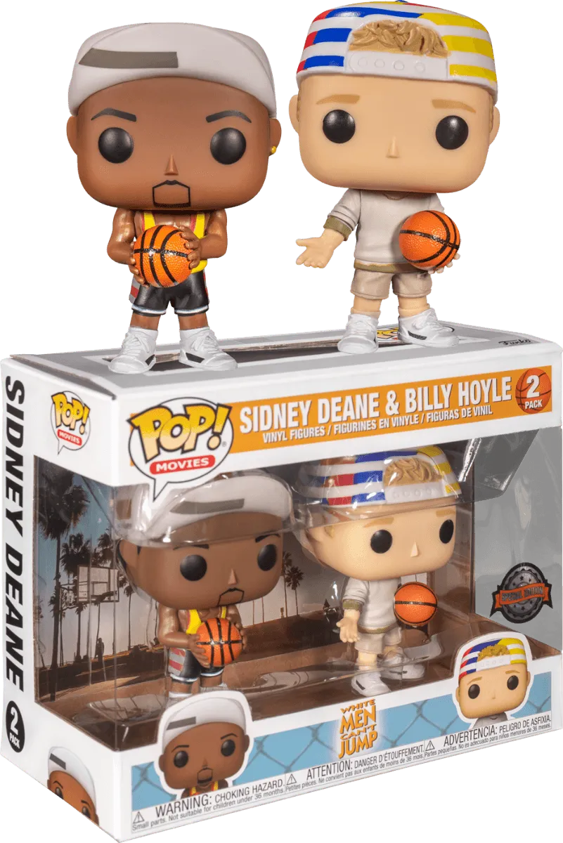 FUN55824 White Men Can't Jump - Billy & Sydney US Exclusive Pop! Vinyl 2-pack [RS] - Funko - Titan Pop Culture