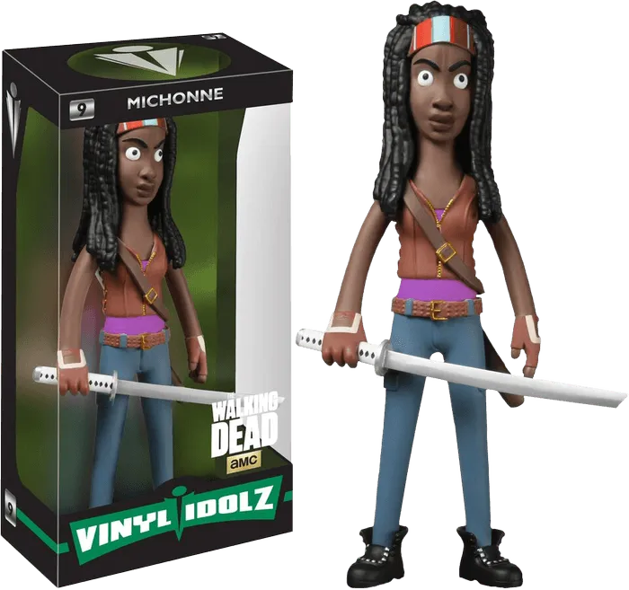 FUN5594 The Walking Dead - Michonne Vinyl Idolz - Funko - Titan Pop Culture