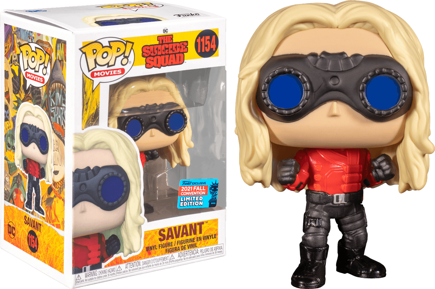 FUN56012 The Suicide Squad - Savant NYCC 2021 US Exclusive Pop! Vinyl [RS] - Funko - Titan Pop Culture