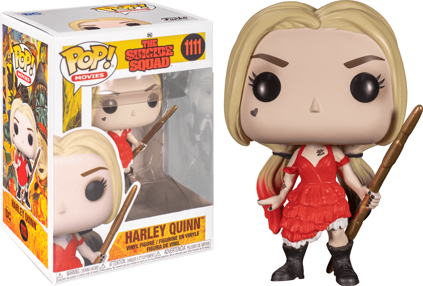 FUN56016 The Suicide Squad (2021) - Harley Quinn with Dress Pop! Vinyl - Funko - Titan Pop Culture