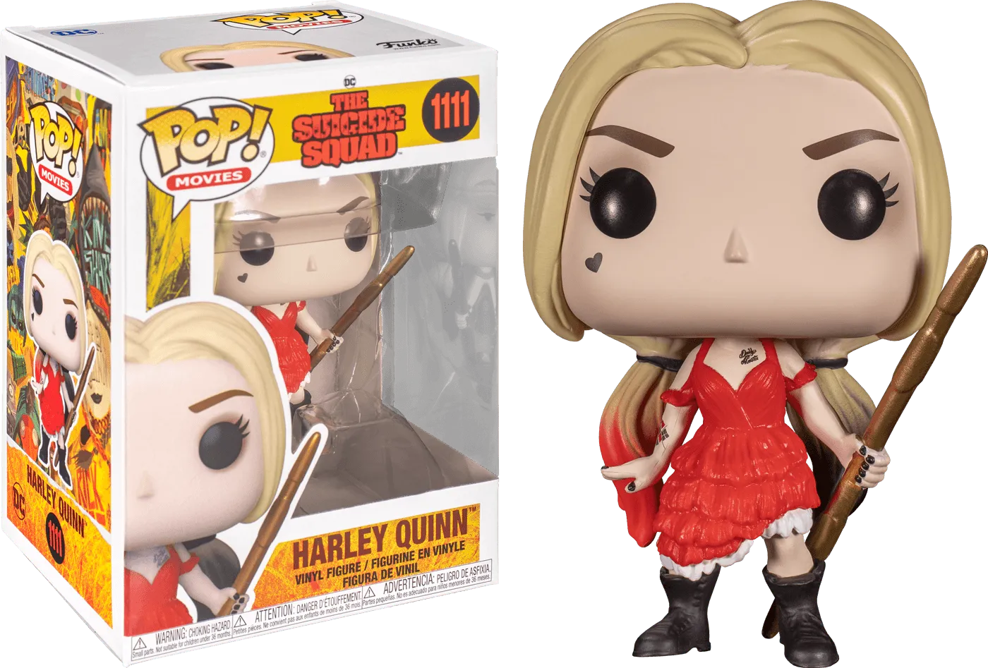 FUN56016 The Suicide Squad (2021) - Harley Quinn with Dress Pop! Vinyl - Funko - Titan Pop Culture