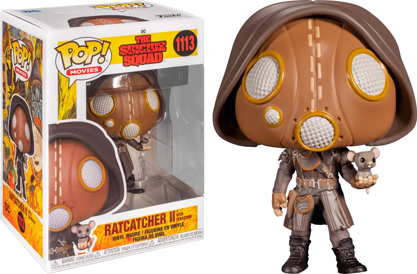 FUN56018 The Suicide Squad (2021) - Ratcatcher II with Sebastian Pop! Vinyl - Funko - Titan Pop Culture