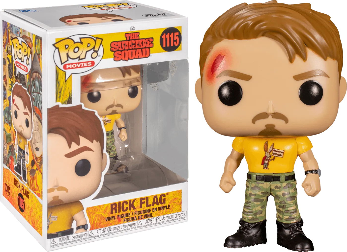 FUN56020 The Suicide Squad (2021) - Rick Flag Pop! Vinyl - Funko - Titan Pop Culture