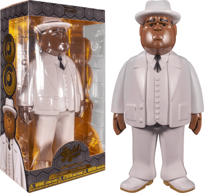 FUN56721 Notorious BIG - Biggie White Suit 12" Vinyl Gold - Funko - Titan Pop Culture