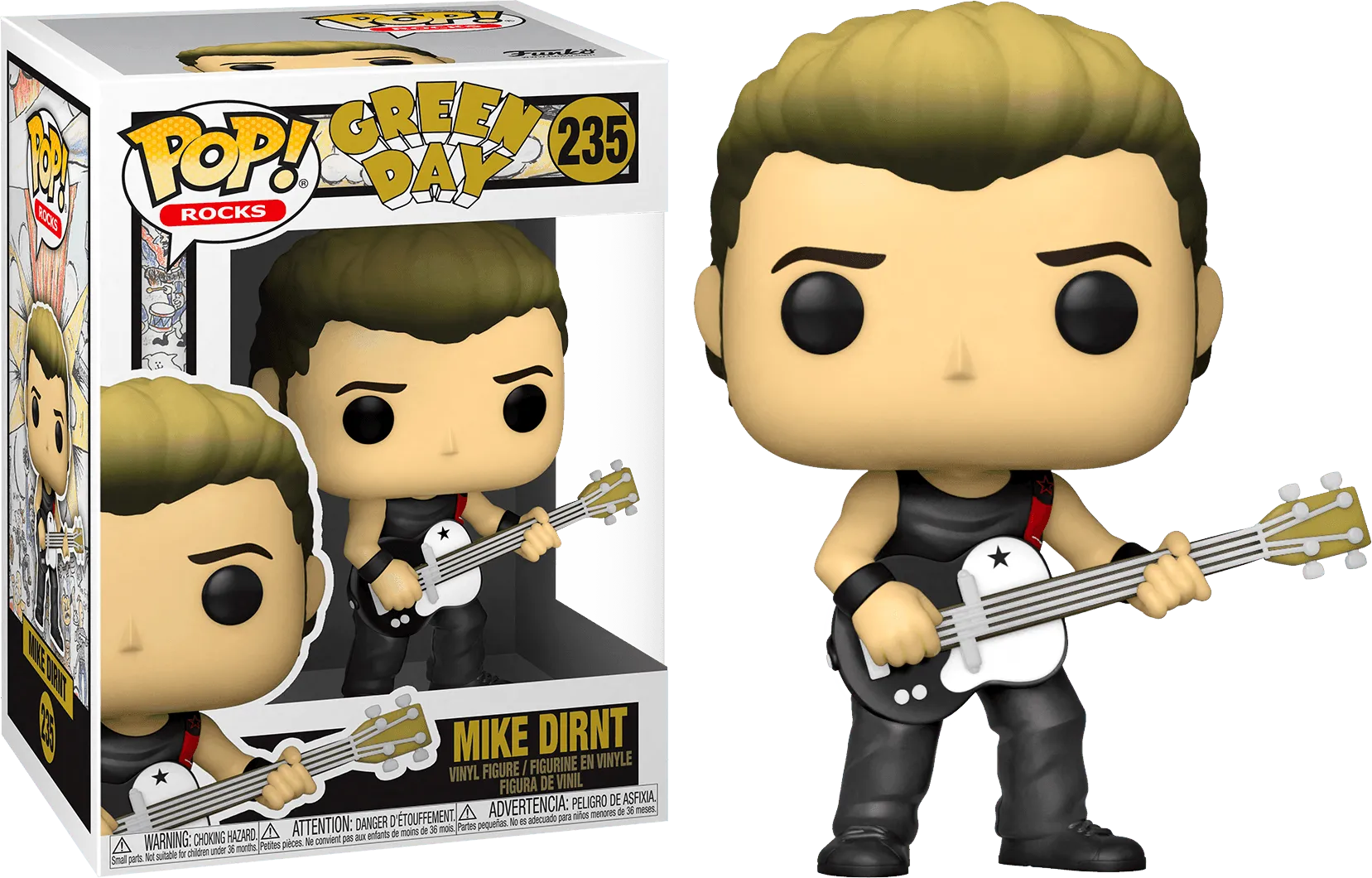 FUN56725 Green Day - Mike Dirnt Pop! Vinyl - Funko - Titan Pop Culture